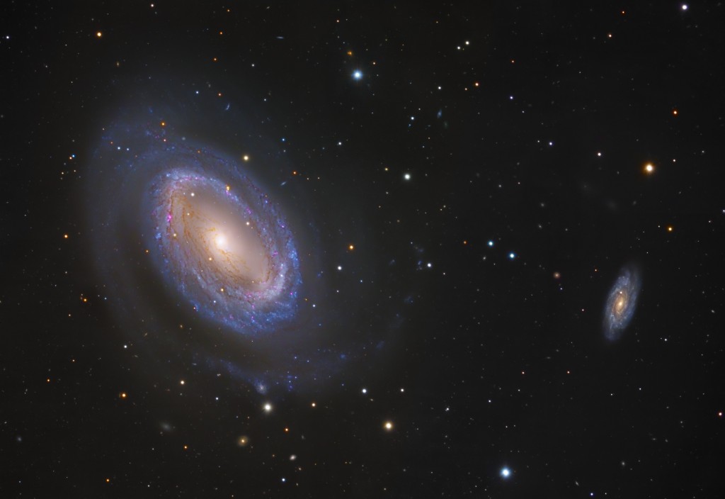 One-Armed Spiral Galaxy NGC 4725