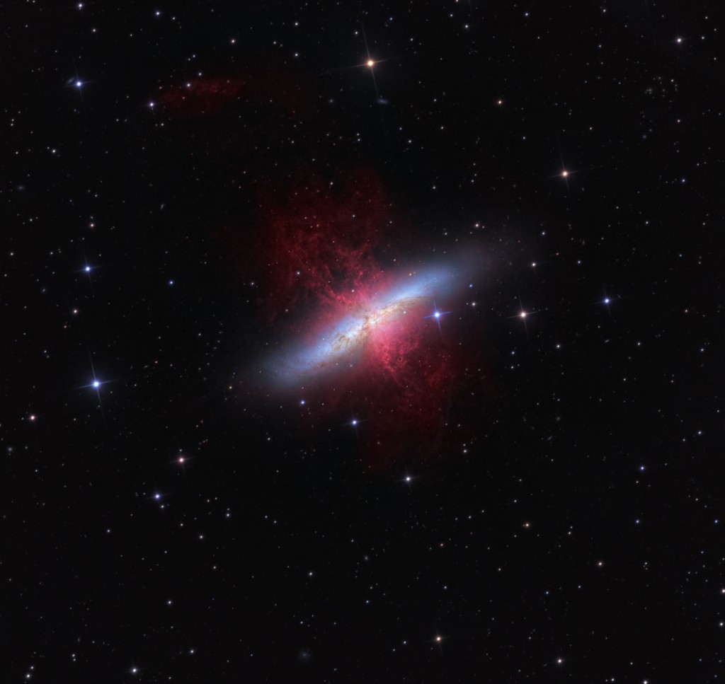 M82: Starburst Galaxy with a Superwind