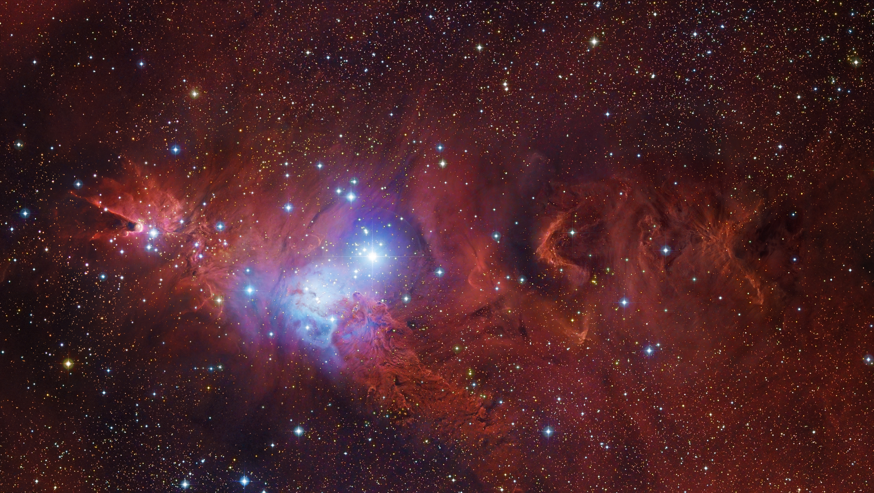 Космос с какой буквы. Туманность Лисий мех. Космос звезды Галактика туманность. Туманность конус NGC 2264. Туманность Лисий хвост.
